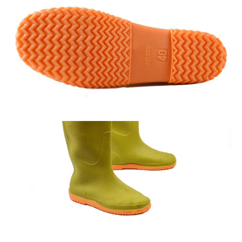 Wader da Pesca Resistenti all'Usura Impermeabili Antiscivolo con Stivali Pantaloni a Vita per Uomo Donna 38