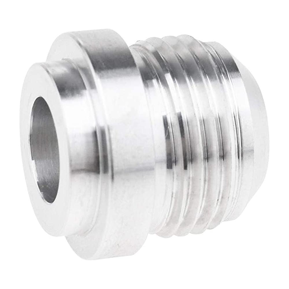 Raccord de tuyau nitreux en aluminium AN6 AN8 AN10 AN12 AN16 AN20 Adaptateur de raccord à souder mâle droit à billette mâle Bouchon à souder