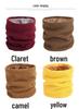 Warm Double-Layer Velvet Neck Warmer for Couples