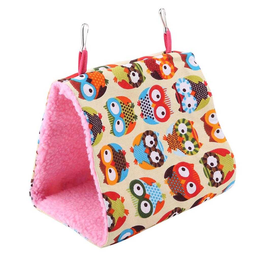 

Теплый мягкий гамак для домашних животных, клетка для попугаев, палатка, кровать, пещера, качели, игрушка(# 5)