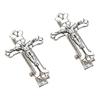 Gothic for Cross Hair Clips Vintage Bangs Duckbill Clip Fashion Hair Styling Too