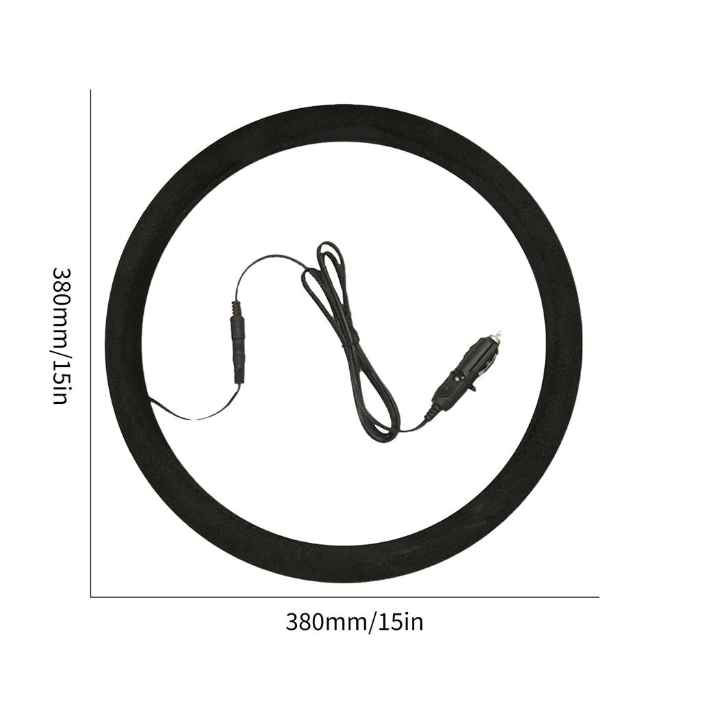 Beheizte Lenkradabdeckung, komfortabler elektrischer Auto-Lenkradschutz, rutschfeste Griffabdeckung, Winterhand
