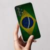 Brazil Flag Clear Soft Phone Case For Samsung Galaxy A56 A57 A37 A55 A54 A36 A35 A26 A25 A16 A17 A07 A52 A34 A73 A53 A21s Cover