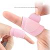 10PCS Finger Cover Finger Guard Strap Convenient Belt Ten Finger Adjustment Velcro Reusable Universal Protection Finger Hand Black