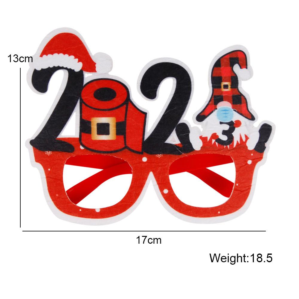 Festive Plastic Christmas Glasses Adorable Party Accessories For Kids Families And