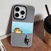 Handsome Explosion Cool Cat TPU Phone Case For iPhone 14 16 15 17 11 12 13 Pro Max 7 8 Plus XS XR Shockproof Back Silicone Cover