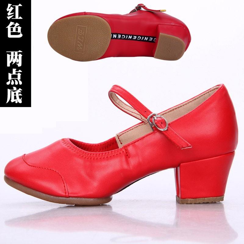 2025 summer new dance shoes women's modern square dance shoes mesh dance shoes soft sole cross-border wholesale