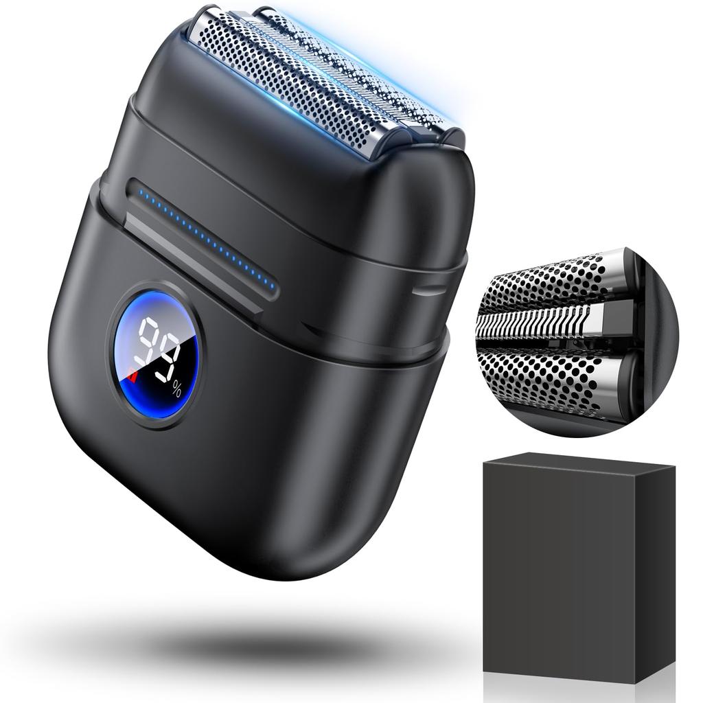 Sinessy Electric Close IPX7 Locking Perfect for Business Trips and Great Gift Men's Shaver, Wet/Dry Shaver, Shave, Waterproof, Long-Lasting, Function,