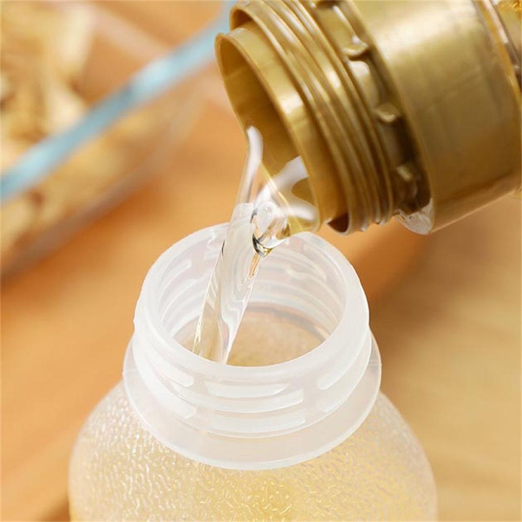 Sprayer Dispenser For Cooking, Food-grade PP Oil Spray Transparent Vinegar Bottle Oil Dispenser For BBQ/Making Sa-lad /Baking /Roasting /Grilling
