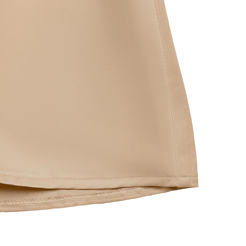 2025 Sommer Elegantes ärmelloses Satin-Abend-Hochzeitskleid