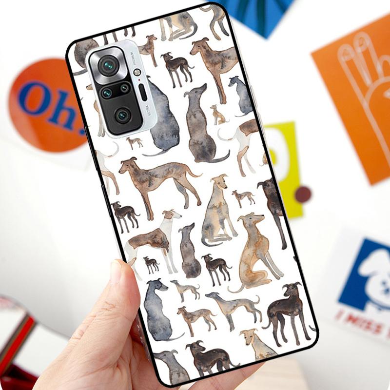 Greyhound Case For Xiaomi Redmi Note 12 Pro 11 8 9 10 Pro 9S 10S 11S 12S Redmi 12C 10C 9C 10A Cover
