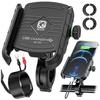 Uchwyt Motocyklowy Na Telefon Kewig Kwg-M8 Z Ładowarką Qc 3.0
