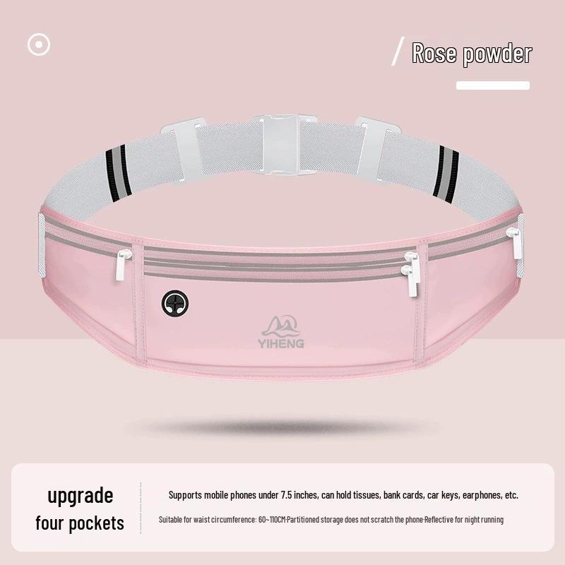 Unisex Waterproof Lightweight Running Waist Bag - Fashionable Outdoor Fitness Gear