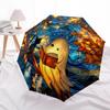 1pc Ghost Cat Fashionable Automatic Opening/Closing Folding Umbrella with 8 Bones, Windproof Portable, Daily Use185