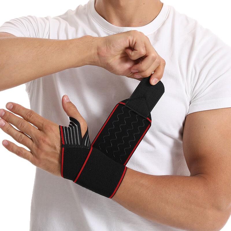 Longchan Silicone Compression Adjustable Wrist Support (Pair)