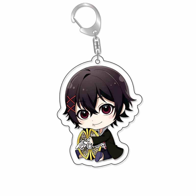 Tokyo Ghoul Keychain Set: Kaneki, Touka & Rize Acrylic Pendants