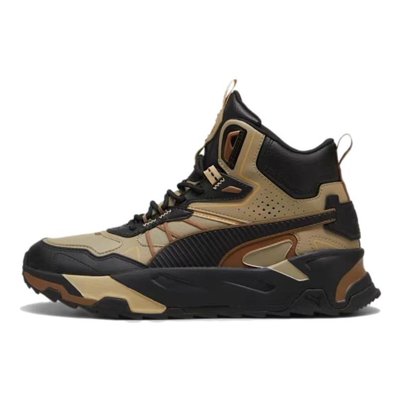 Puma Trinity Series Mid Hybrid Comfortable Versatile Outdoor Functional Shoes Men Shoes Black 393985-09