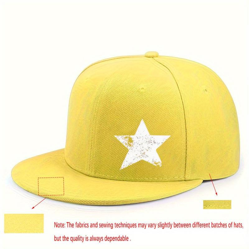 Unisex Light Panel Adjustable Peaked Cap Versatile Casual Flat Brim Hat