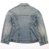 Pristine BALENCIAGA Jacket Hourglass Denim Jacket Cotton 36 773776 Used