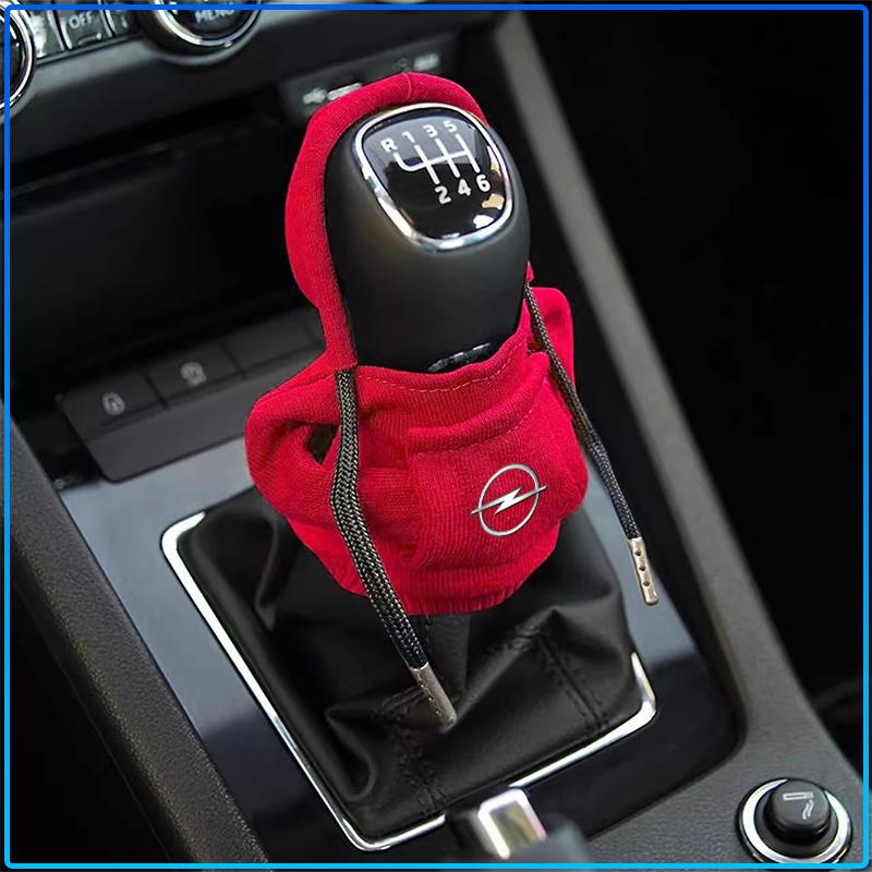 1Pcs Car Gear Knob Cover Hoodie Car Gear Stick Hoodie Car Styling For Opel Astra H G Corsa Insignia Astra Antara Meriva Zafira Interior