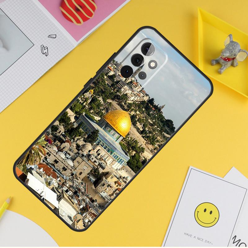 Jerusalem Dome of the Rock Case For Samsung Galaxy A16 A26 A36 A56 A06 A55 A35 A15 A53 A32 A52 A33 A13 A14 A34 A54 A17