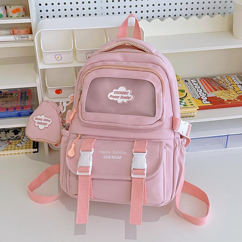 Women's Schoolbag Middle School Student Lightweight Small Backpack