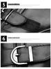 Men's Casual Business Crocodile Leather Shoes - Breathable Cowhide for Spring & Autumn
