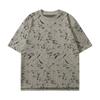 Short-sleeved T-shirt For Men, Mercerized Cotton Round Neck Half-sleeved T-shirt, Loose And Versatile Casual Top