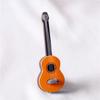Dollhouse Guitar Miniature Musical Instrument Ornament Dollhouse Model Gift for Children Photo Props Doll House Model