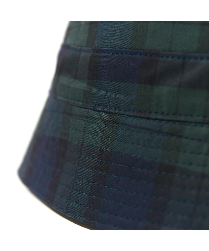 WORTHWHILE MOVEMENT Reversible Bucket Hat (Black Watch & Mint Grey)