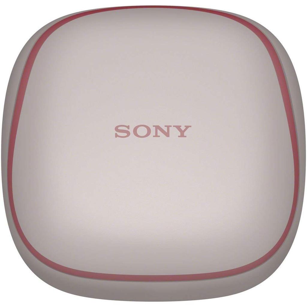 Sony True Wireless Amazon Alexa Bluetooth Separate Left and Right 2018 Pink WF-SP700N Noise-Canceling Earphones Built-in, Compatible, Headphones,