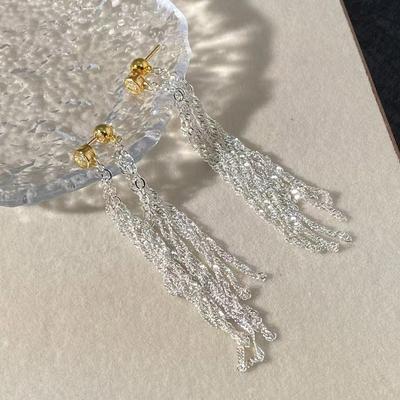 Long Tassel Earrings Are Fashionable, Sophisticated, Personalized, Trendy, And Feminine