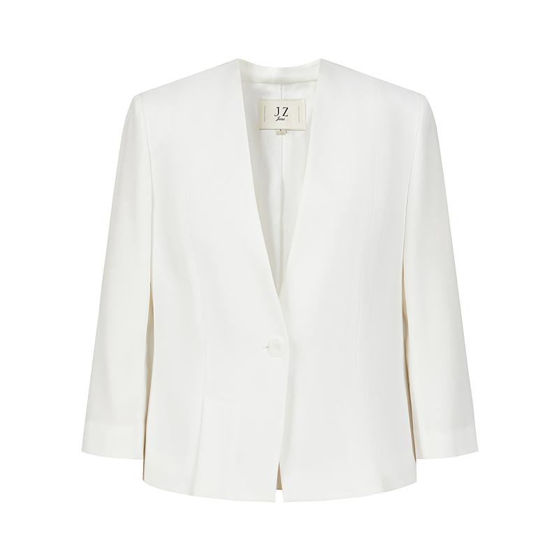JUZUI Temperament Workplace Commuting Nine Quarter Sleeve Suit Jacket Women's Summer New Style