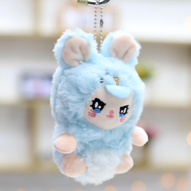 Nou Pandantiv Jucărie de Pluș Animal Drag Păpușă Drăguță Breloc Păpușă Decorațiune Agățată pentru Geantă de Școală