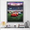 Disney Diamond Painting Cars Group Portrait Illustration Mosaic Embroidery Image Creation Diamond Painting Cross Stitch Home Decoration 5D DIY