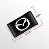 5/10PCS 3D Car Styling Epoxy Emblem Badge Stickers For Mazda 3 6 Atenza Axela Demio CX3 CX5 MP MS RX8 Car Logo Goods Accessories