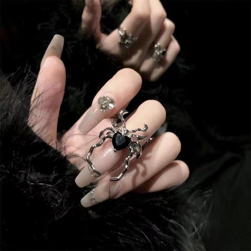 Dark Personality Fashion Spider Ring Ins Tide Dongmen New High-end Internet Celebrity Open Ring