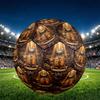 Bradford City AFC Druckgröße 5 Fußball, PU verschleißfester Fußball für Spieltraining und tägliches Üben, Geburtstagsgeschenk für Fußballfans