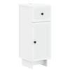 Bathroom Storage Cabinet EDE White 30 X 31 X 80 Cm