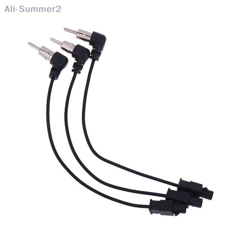 {MX} Universal Car Radio Antenna Adapter Cable AN Head Unit Audio FM AM Antenna Adapter Converter For VW Sagitar Bora