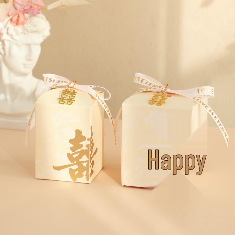 2025 Wedding Favor Candy Gift Boxes - Empty Niche Candy Bags