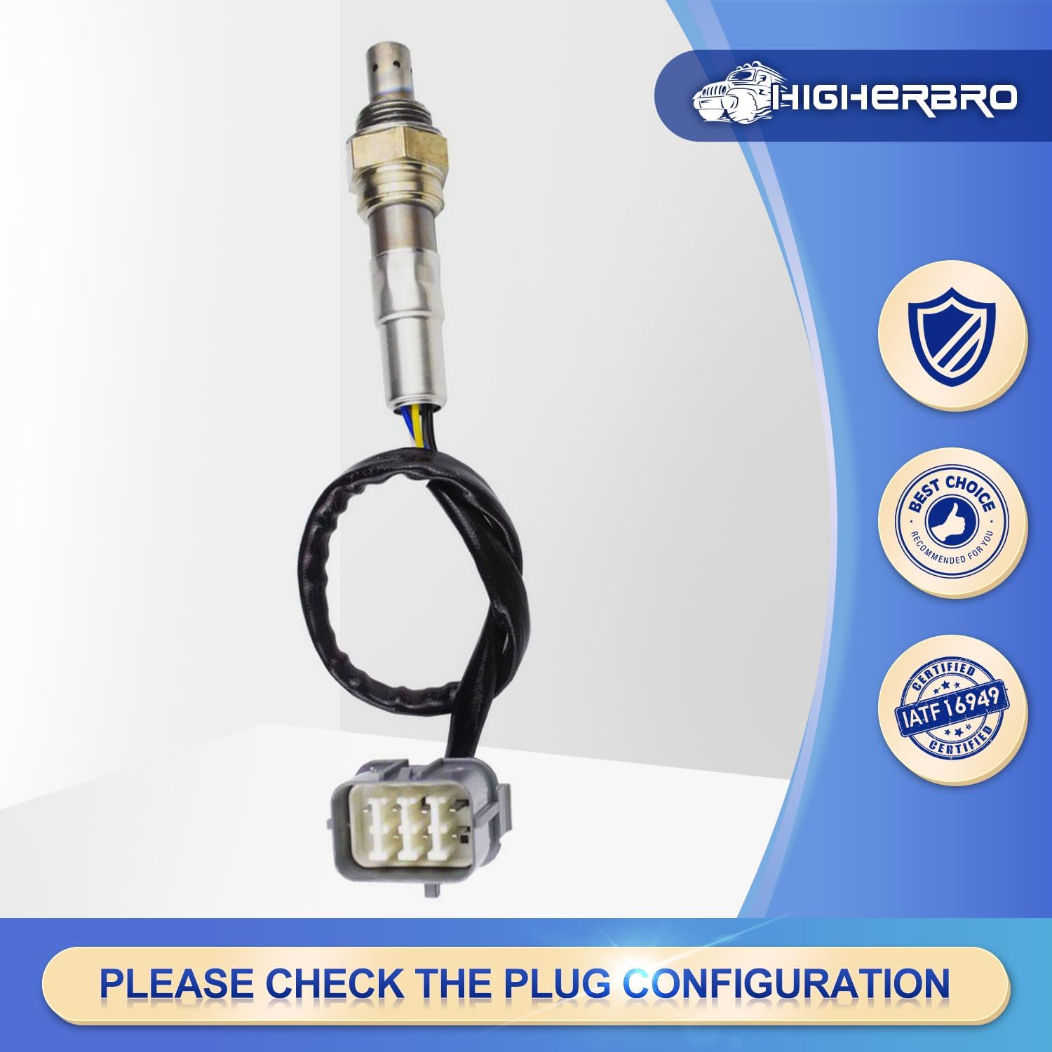 

Upstream Oxygen O2 Sensor 1 for 2003-2007 Honda Accord 3.0L; 2005-2006 Odyssey 3.5L; 2005-2008 Acura RL TL Pilot Ridgeline Saturn Vue