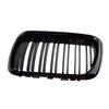 1 Pair Car Dual Slats Double Line Front Bumper Hood Grille 51138195152 Fit for BMW 3 Series E36 Sedan Compact Cabrio Facelift