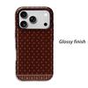 Sophisticated Ditsy Floral Border Trim Geometric Pattern Art Graphic Film Aesthetic Protective Case Cover For iPhone 14 15 16 Pro Max Plus