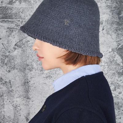 VZ Studded Wool Bucket Hat Gray