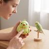 Bird Shape Bird Learning Machine Recording Bird Repeater  Backpack Decoration
