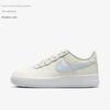 Nike Air Force 1 GS Pale Ivory Sea Glass Kids Sneakers Cream White Football-Grey CT3839-110