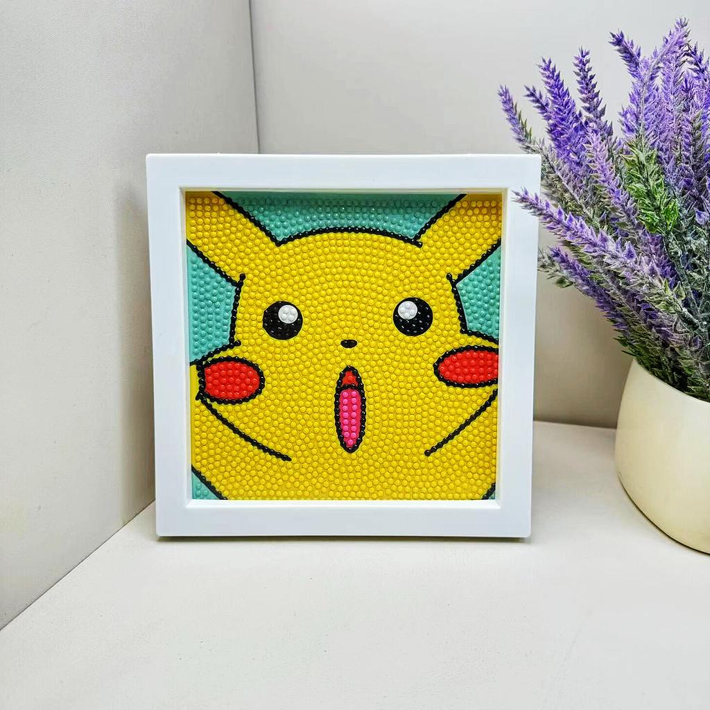 Free Shipping/Cartoon Diamond Painting Children'S Gift Handmade Cross Stitch Framed Diy Bedroom Sticker