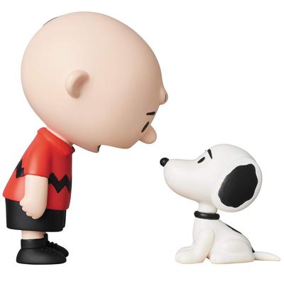 UDF Ultra Detail Figure 453 PEANUTS Series 9 Charlie Brown Snoopy Approximately Finished Figure No. & 50's, 94mm/45mm Tall, Painted,