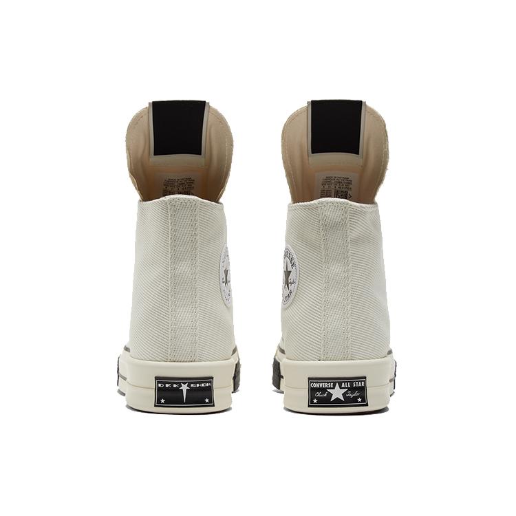 Chuck 70 Rick Owens x Chuck 70 Drkshdw Drkstar Converse High 'Egret' 172346C